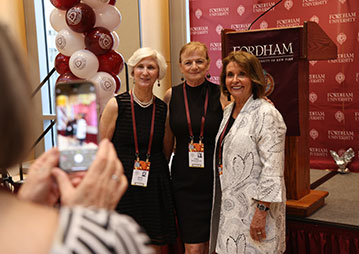 Three people posing for a photo. Links to Gifts of Cash, Checks, and Credit Cards Three people posing for a photo. Links to Gifts of Cash, Checks, and Credit Cards