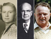 Jay's aunt Grace Tierney, Hon. Sylvester J. Ryan ’17, and his uncle John L. McIntyre.