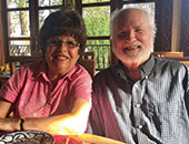 Photo of Rosemary Santana Cooney and Patrick Cooney. Link to her story.